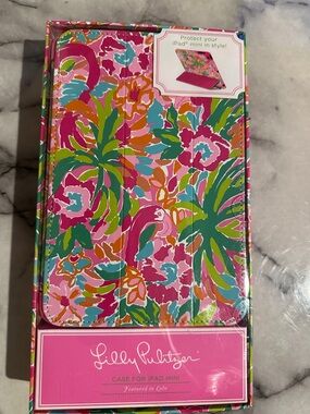 Lilly Pulitzer Floral iPad Mini Case - Pink Tropical Print